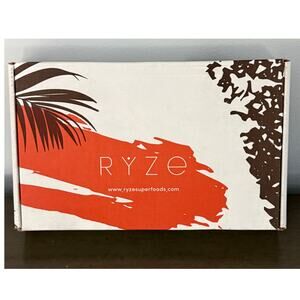 RYZE SUPERFOODS Mushroom Coffee Dark Roast Box Set Sealed
